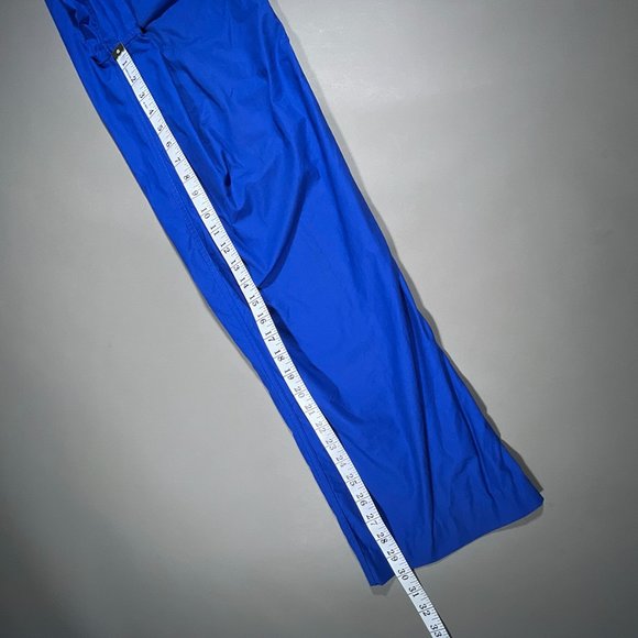 Merona Sport Men's Blue Track/Jogging Pants with White Snap Size Large - Picture 3 of 9